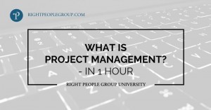 What is project management?