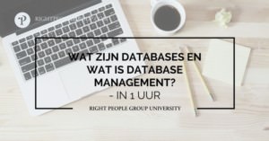 Wat zijn Databases en wat is Databasemanagement?
