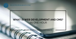 What is Web development and CMS?