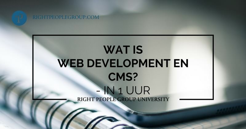 Wat is Web Development en CMS?