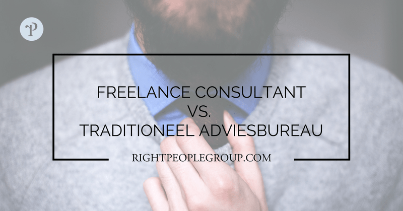 Freelance consultant vs. Traditioneel adviesbureau
