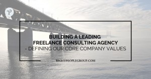 Building a leading freelance consultant agency