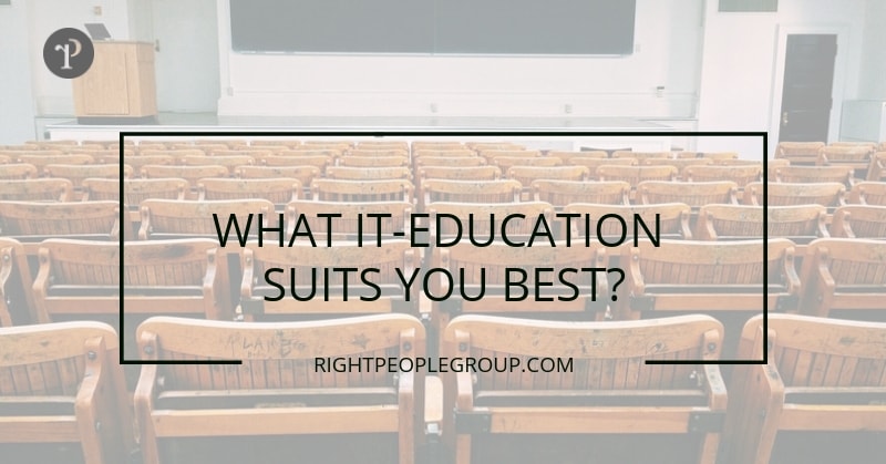 Which IT education suits you best?