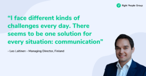 Meet The Right People team – Finland