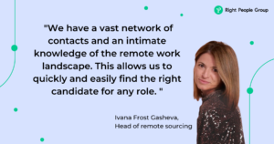 Meet Ivana Frost Gasheva, our newly appointed Head of Remote Sourcing