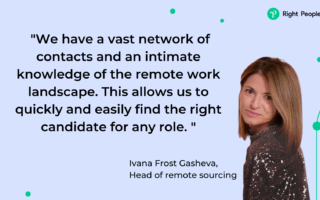 Mød Ivana Frost Gasheva, vores nyudnævnte leder af Remote Sourcing