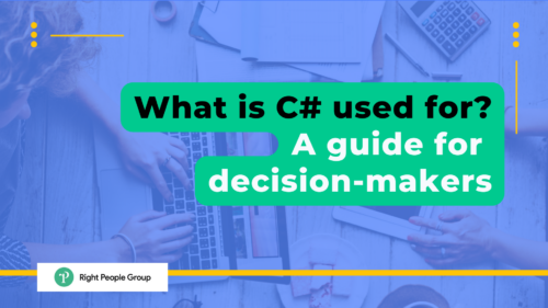 ¿Para qué se utiliza C#? Una guía completa para los responsables de la toma de decisiones