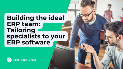 Building the ideal ERP team: Tailoring specialists to your ERP software