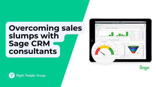Superar las bajadas de ventas con los consultores de Sage CRM